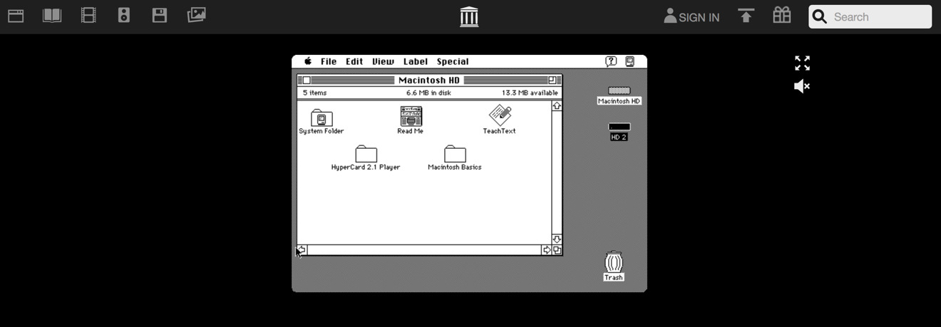 mac os 1.0 emulator online